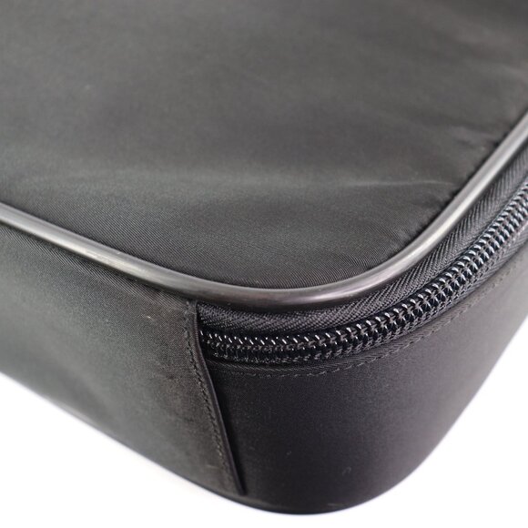 Prada nylon black computer messenger bag - Picture 10 of 16